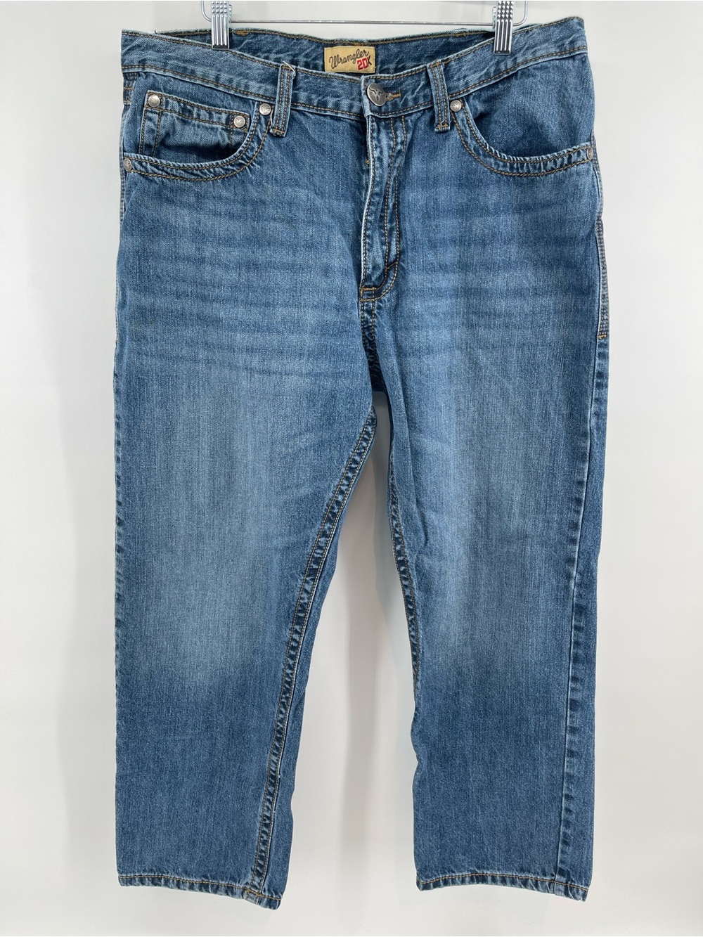Wrangler 20X Stlye 33 Extreme Relaxed Fit Mens Western Utility Jeans 38/30 Plus